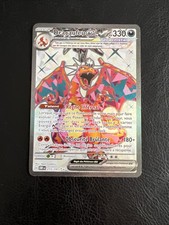 Carte Pokémon Dracaufeu Ex 215/197 Full Art Flammes Obsidiennes EV03  FR NEUF
