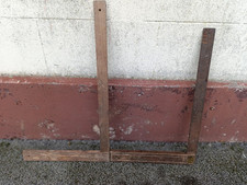 2 anciennes équerres pour ferme charpente menuisier déco indus