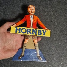 MECCANO / HORNBY carton publicitaire ORIGINAL pour vitrine de magasin n° 2