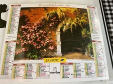 ANCIEN CALENDRIER PTT ALMANACH DU FACTEUR JOURNAL DE VOTRE ANNÉE 1997