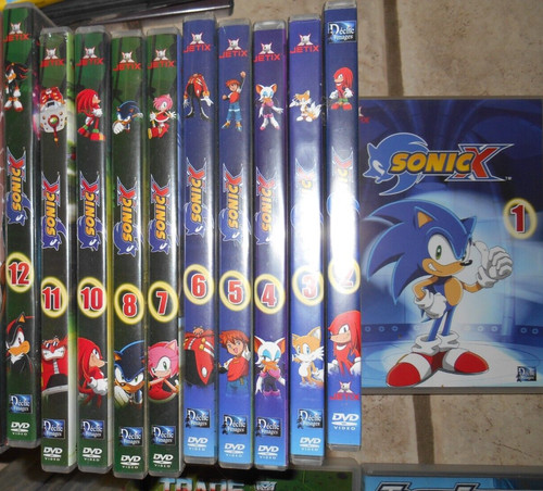Lot dvd sonic - sonic, au