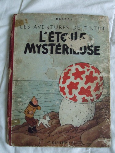 Tintin étoile mystérieuse - tintin,