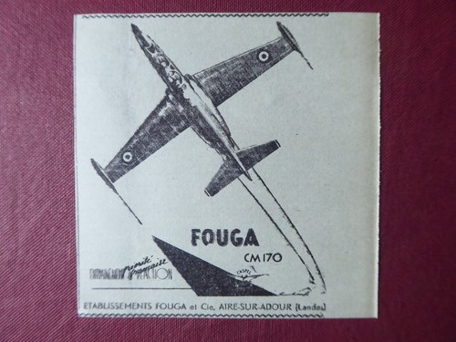 1953 pub fouga cie aire - pub,