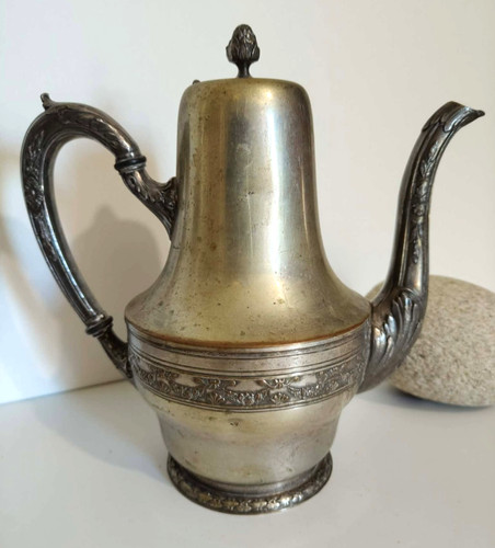 Ancienne cafetière métal - ancienne,