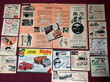 Dinky toys publicites 60´ jouet automobile camion ambulance criterion cadillac
