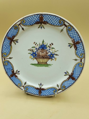 Assiette faience décors - faience,