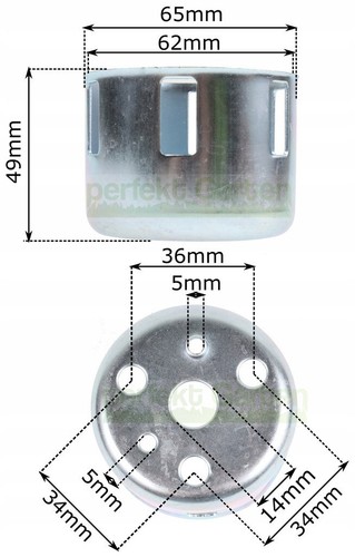 Cloche démarrage câble - cloche, à