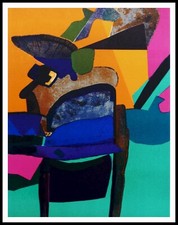 Maurice ESTEVE : Bossaille, lithographie originale 1974