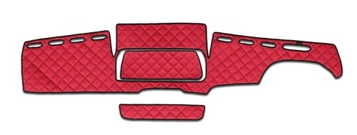 Eco cuir rouge - cuir,