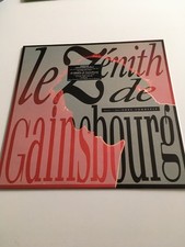 SERGE GAINSBOURG - LE ZENITH - LP MONOFACE PROMO - HORS COMMERCE -  COMME NEUF