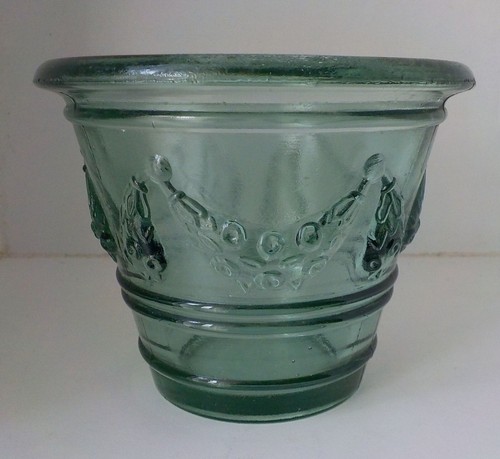 Vase cache pot verre - vase,