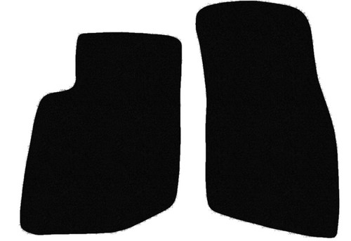 Noir tapis sol avant - noir, pour