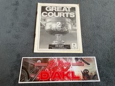 ₪PAS DE JEU₪ Notice seule de Great Courts  2 sur Atari ST Amiga PC DOS...