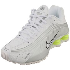 Nike Shox R4 Blanche Argent