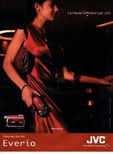 Publicité Advertising 099  2009 Jvc  caméra Everio  HD