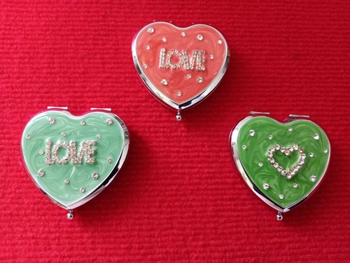 Boîte coeur métallique - coeur, avec