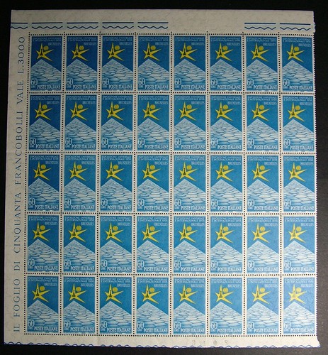 1958 italie lires - italie, 60