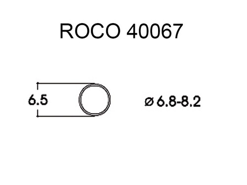 Roco 10x bandages roue - roco, de