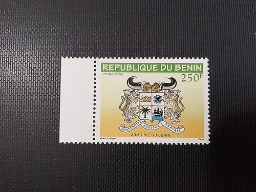 Bénin 250f armoiries arms - bénin,