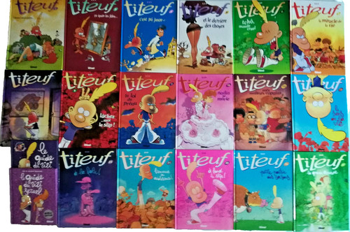 Titeuf lot 17 - bd, au