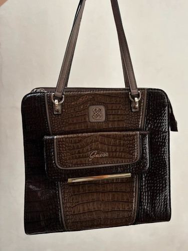 Sac cuir guess - cuir, femme