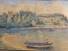 Aquarelle Paysage Breton Jugon