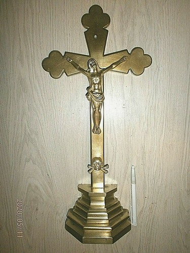 Superbe ancien crucifix - superbe,