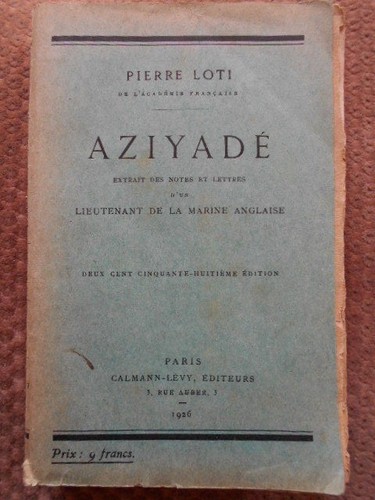 Aziyade pierre loti - aziyade,