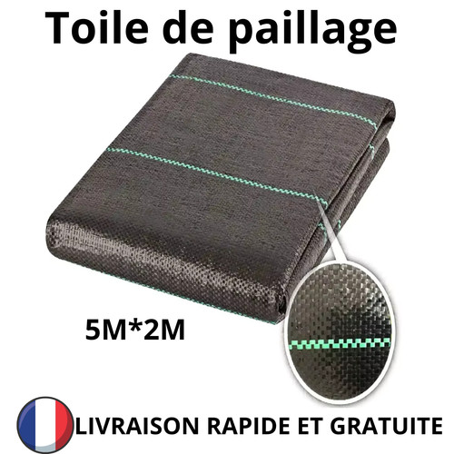 Toile paillage anti - 5m*2m,