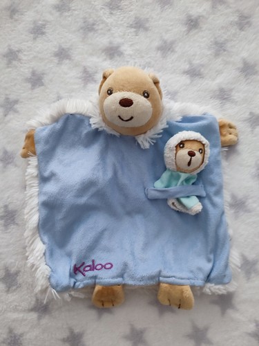Doudou plat ours - , beige