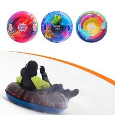 Luge gonflable résistante au froid pour les neiges, idéale comme cadeau