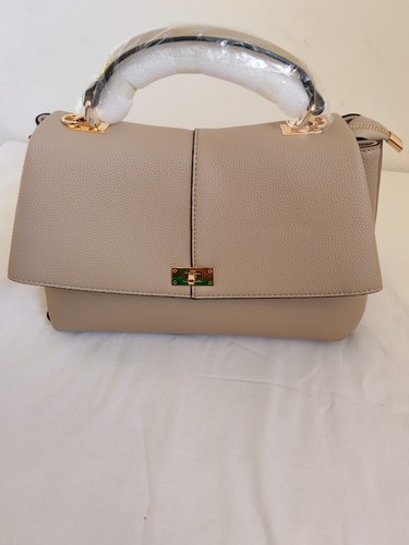 Sac main femme beige effet - à,