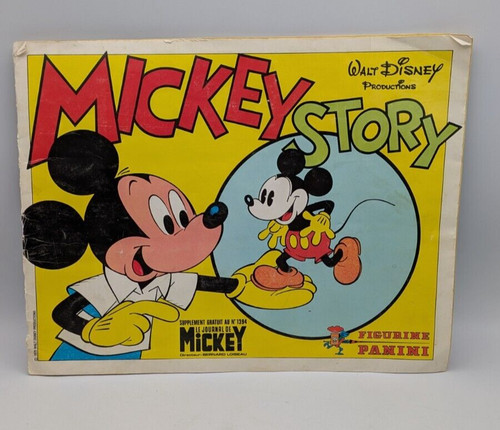 Ancien album panini mickey - ancien,