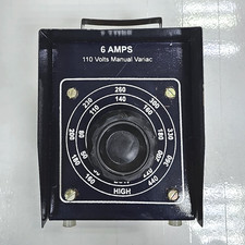 Transformateur manuel variable | 110 V | 6 A | Régulateur de tension réglable