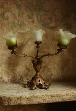 Lustre ancien doré - Art