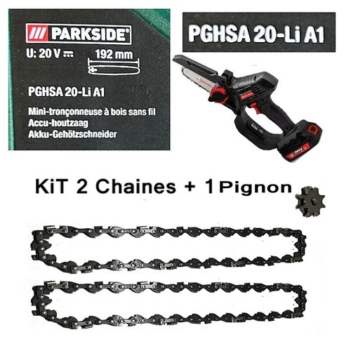 Chaine lot parkside 20v - chaine, de