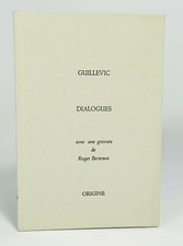 GUILLEVIC "Dialogues" Origine
