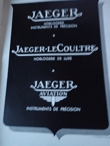 Jaeger horlogerie instruments - jaeger,