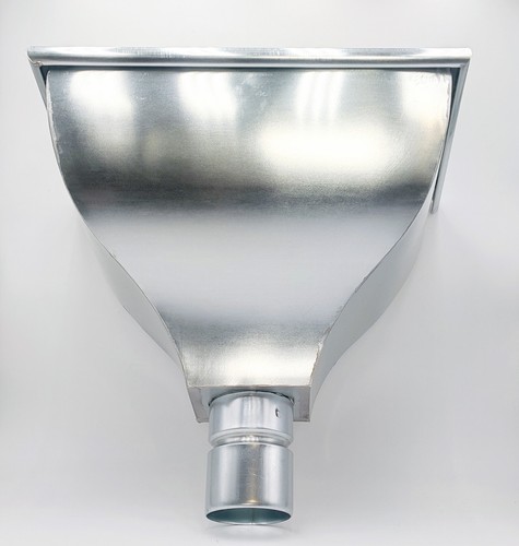 Boite eau zinc galbée - boite,