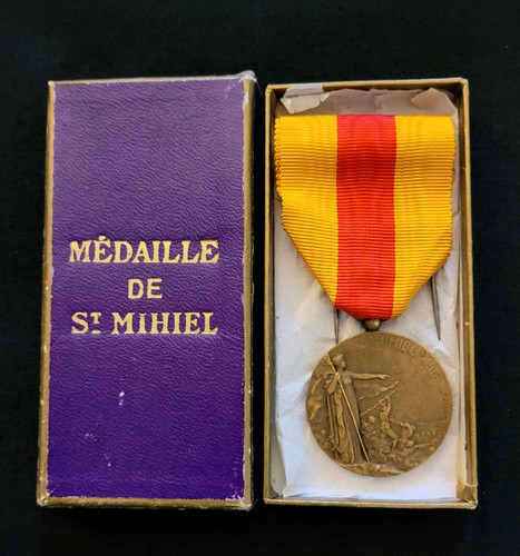Saint mihiel medal 1914 - saint, 1918