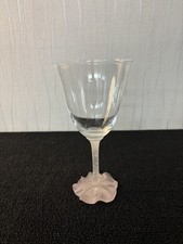 Verres à vin modèle Nature en cristal Daum France