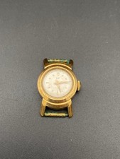 Montre vintage Lip mécanique plaque or 20mm femme