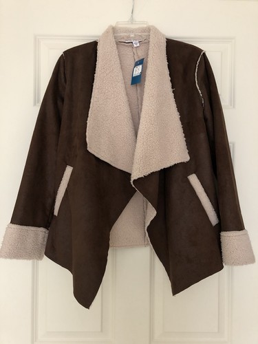 Nwt tcec brown faux - nwt,
