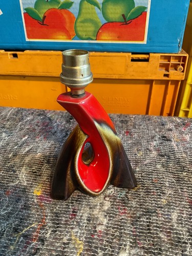 Lampe céramique flamme ruban - céramique,