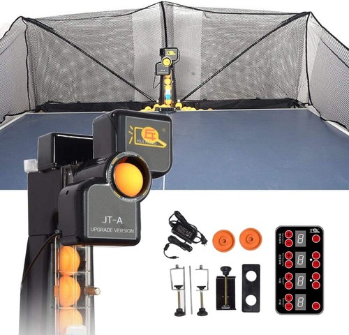 Table tennis robot with net - table,
