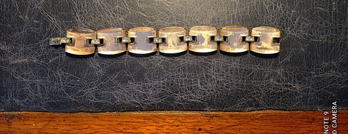 Bracelet art déco verre - verre, et