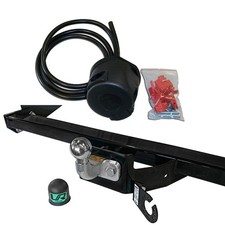 Barre d'attelage fixe + 7 Pin Câblage pour Ford RANGER Volkswagen AMAROK PICK-UP