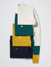Pull col rond - en, laine