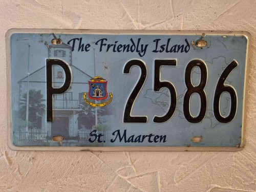 Plaque immatriculation - , st