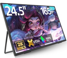 24.5 Inch 2K Portable Monitor